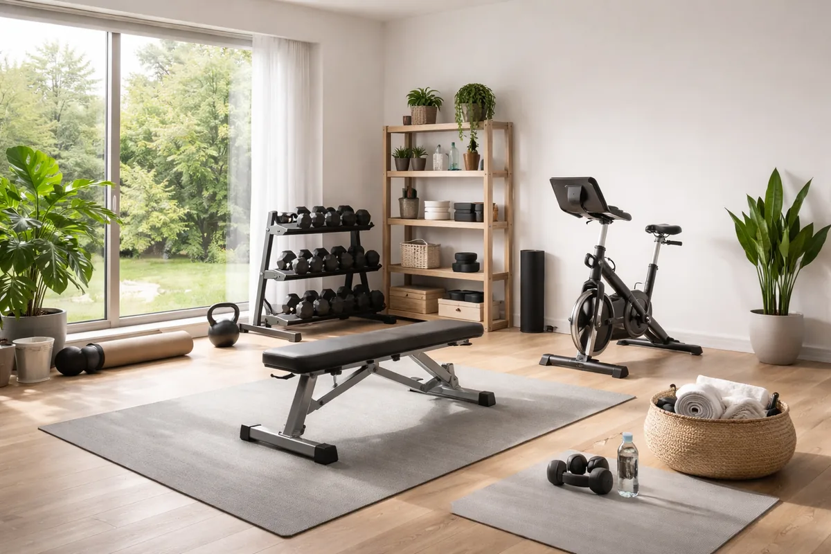 Comment créer un espace de sport à domicile optimisé pour le bien-être